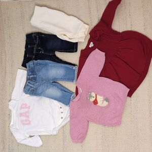 6 Pieces of Top Quality Infant Girls Clothing 0-3/3 Months